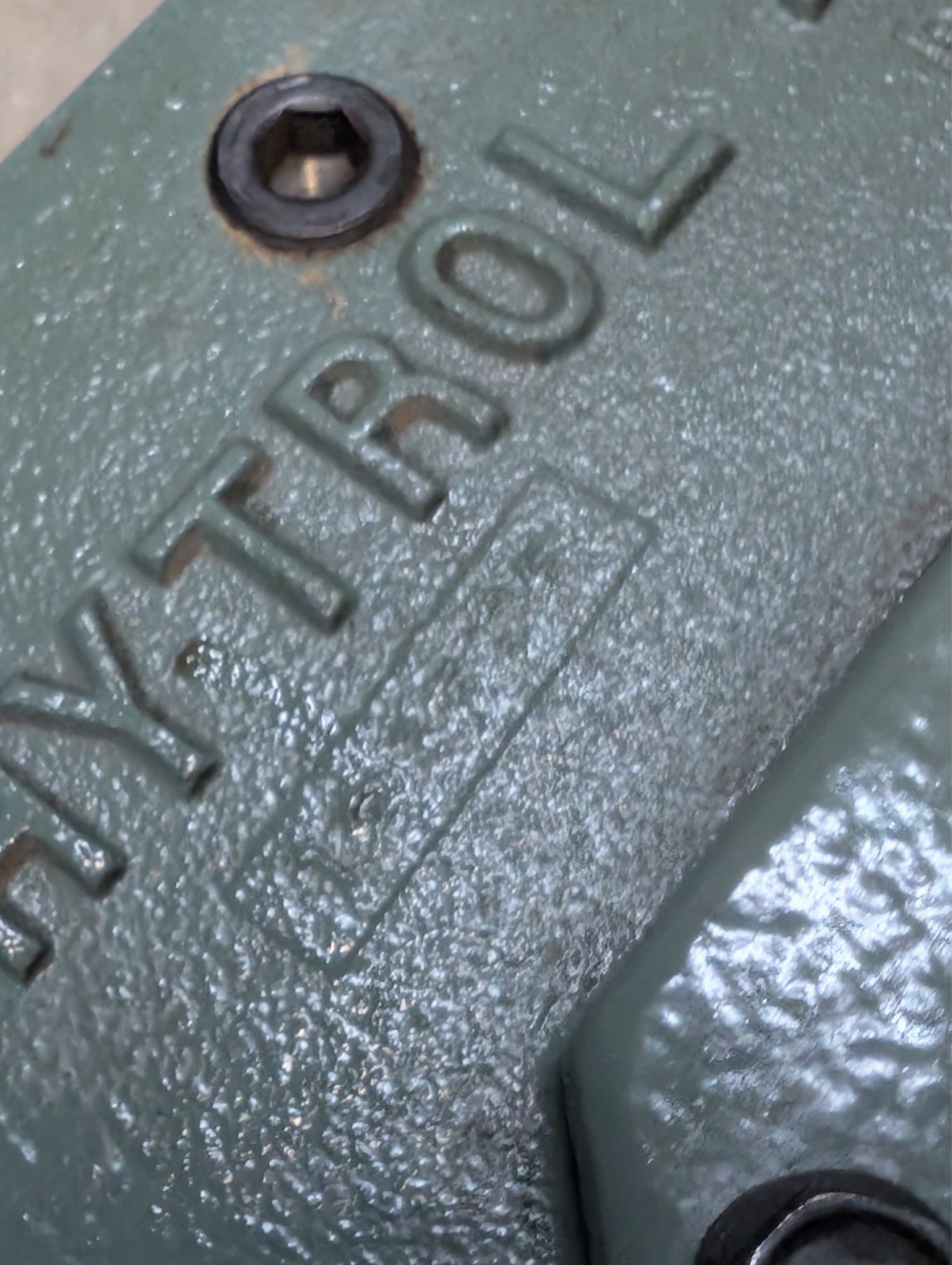 HYTROL 4AC 20-1 RH GEAR REDUCER RIGHT HAND, RATIO 20:1, With Gear & Pulley