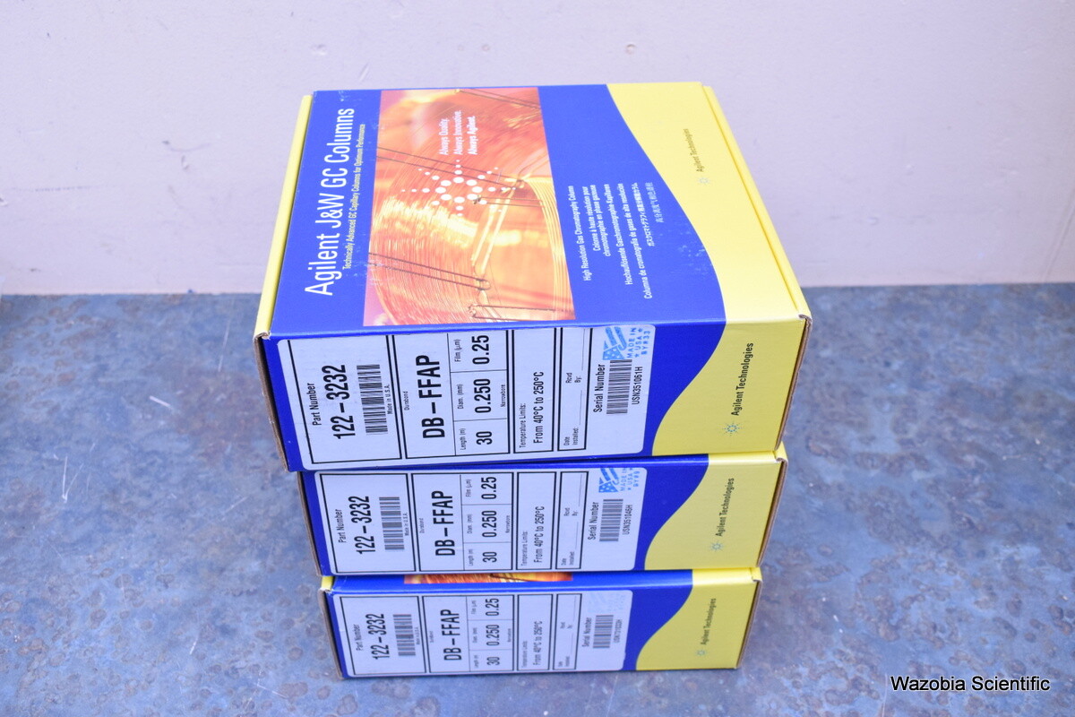 BRAND NEW AGILENT J&W GC COLUMNS 122-3232 DB-FFAP L-30M D- 0.250MM F-0.25UM