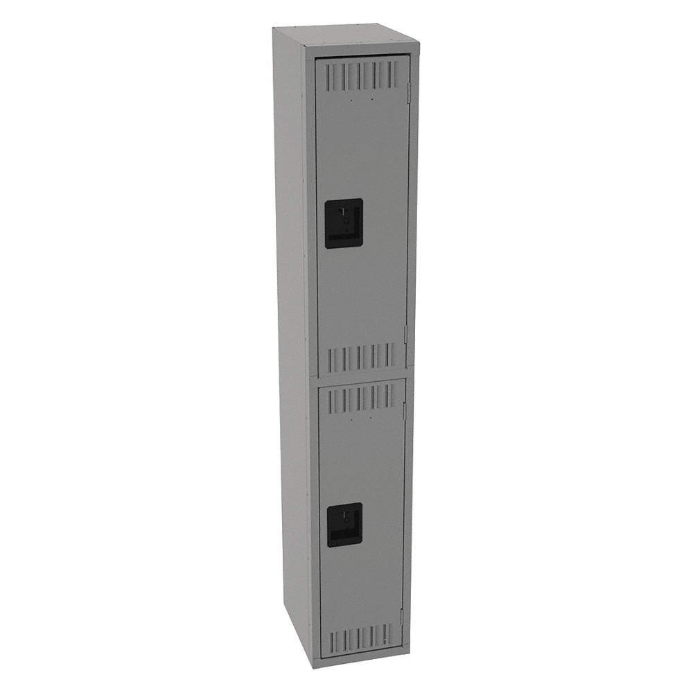 TENNSCO Lckr,2x1Lckr,Md Gray,72″x12″x15″,Assm 39FP21