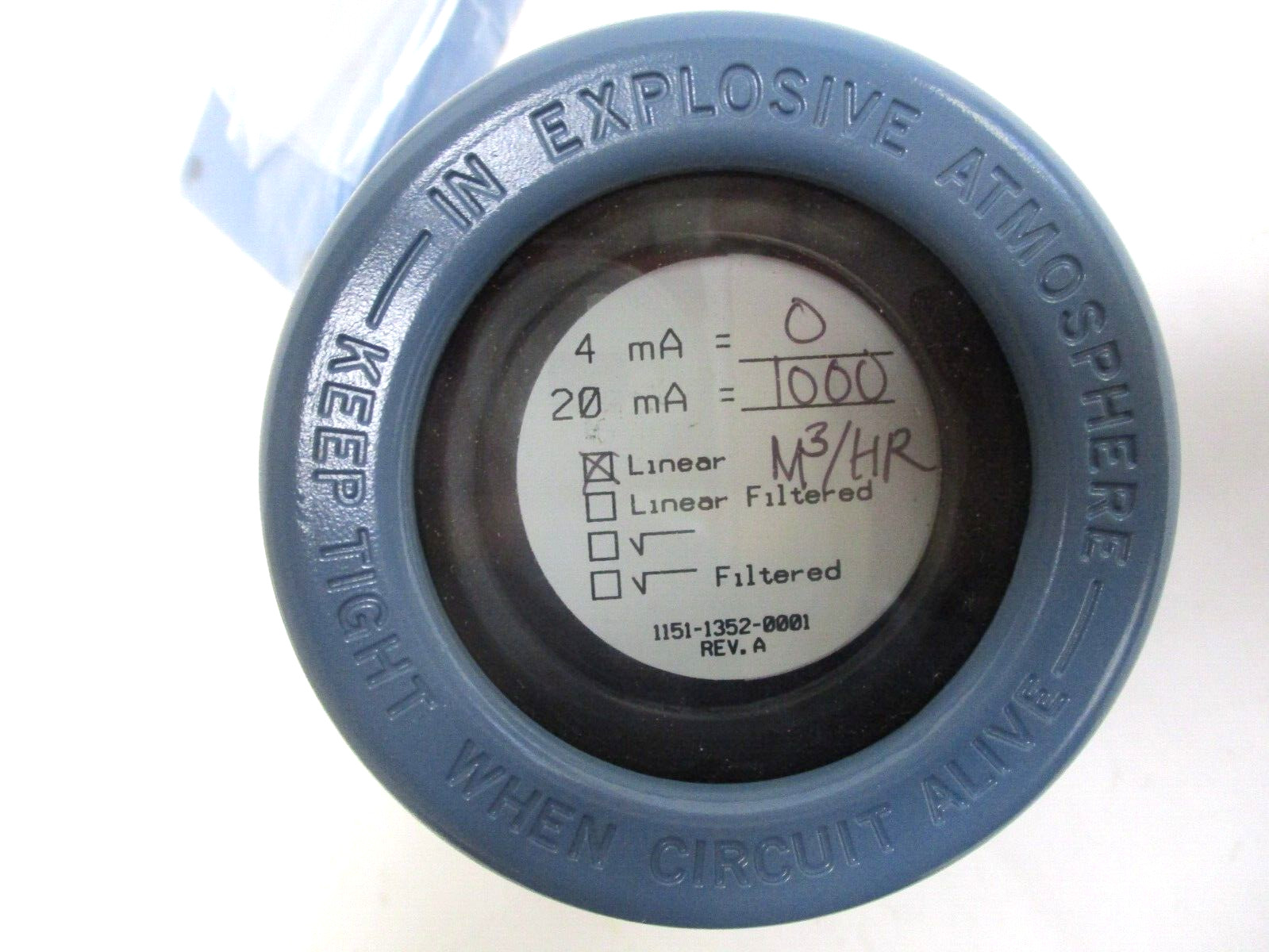 ROSEMOUNT , 751AM7E8B , FIELD SIGNAL INDICATOR , with MOUNTING BRACKET