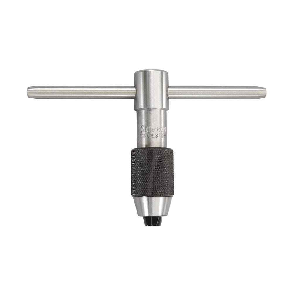 Starrett 50428 T-Handle Tap Wrench: 7/32″ – 7/16″ Capacity, 2.5″ Overall Length