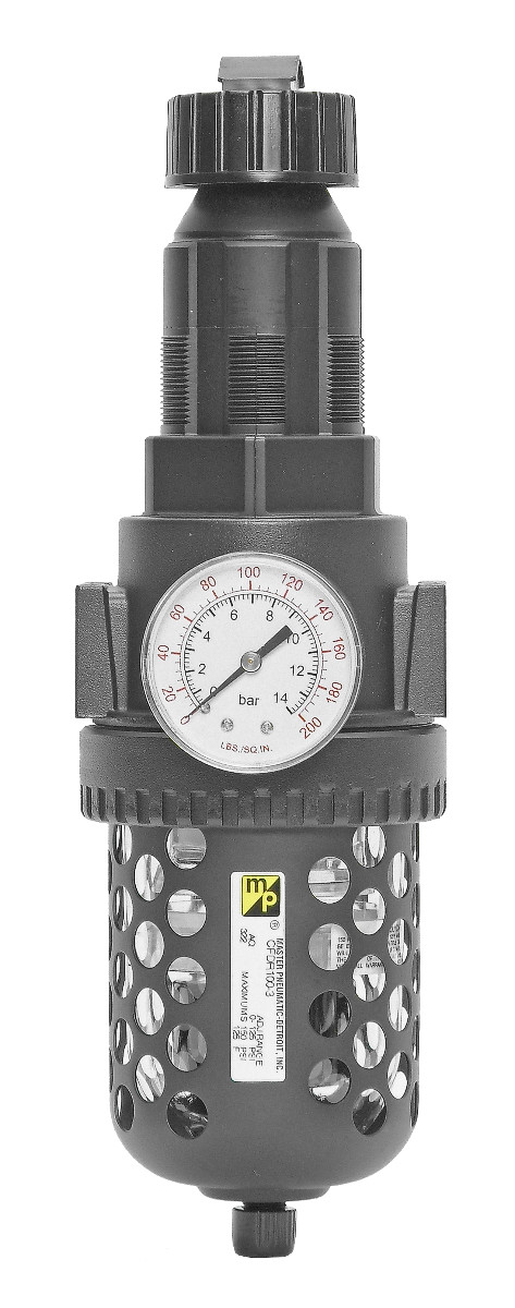 Master Pneumatic CFDR100-2 Aid Fil-Reg 1/4″ (Gauge Not Included)