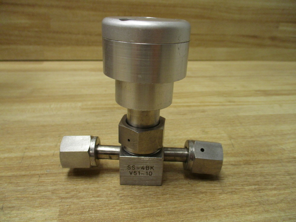 Swagelok Nupro SS-4BK-V51-10 Bellows Valve SS4BKV5110