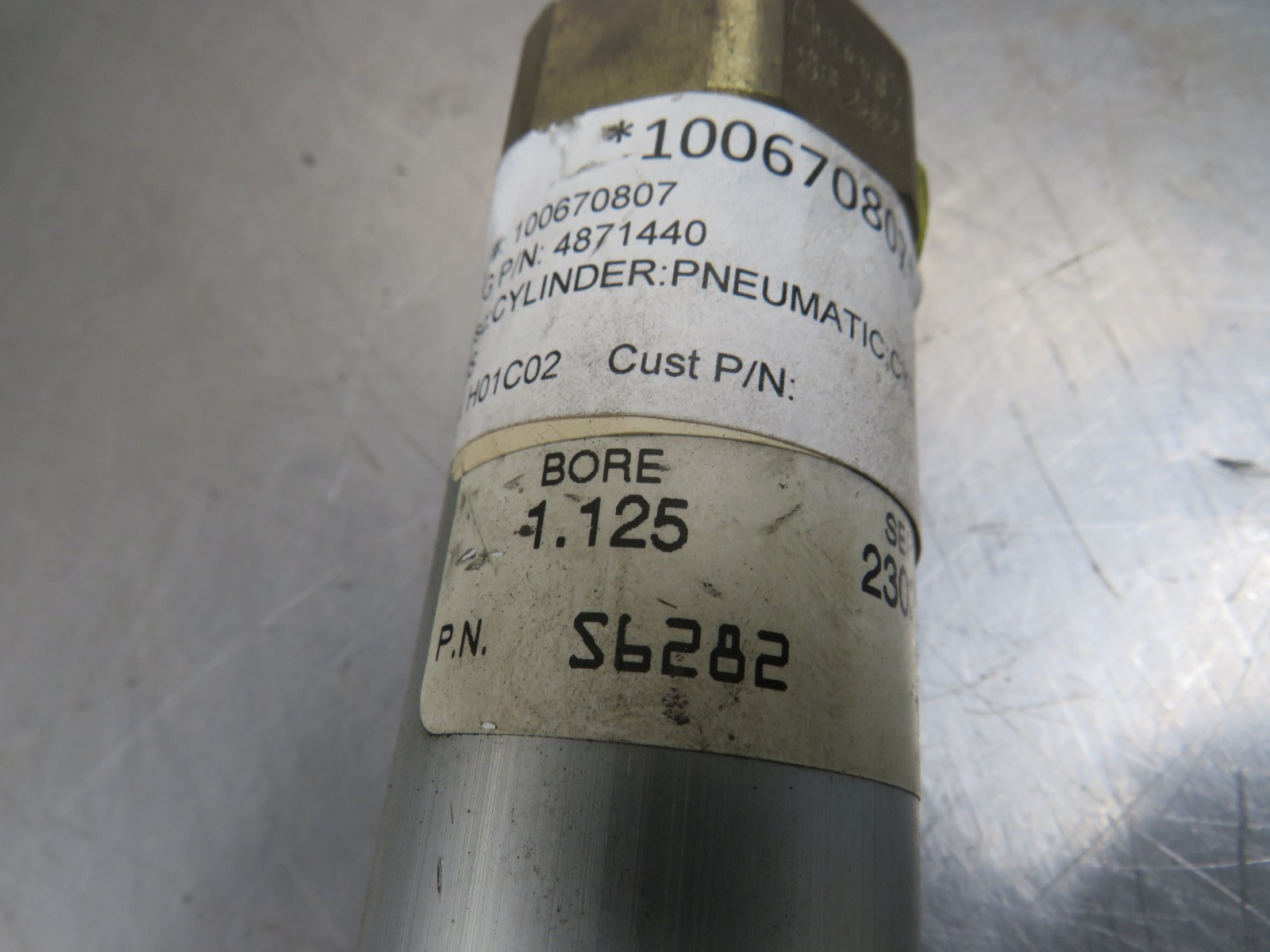 Aurora S6282 Cylinder Bore: 1.125 Stroke: 2.000