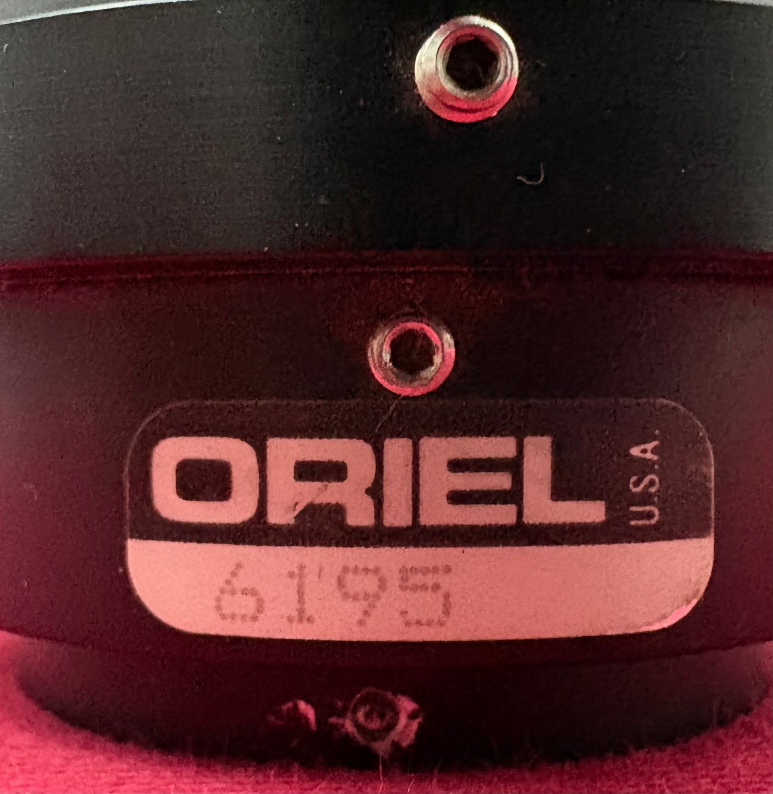 ORIEL 6123 LIQUID OPTICAL FILTER 2″ SERIES & 6195 FLANGE LENS HOLDER 1.5″ SERIES