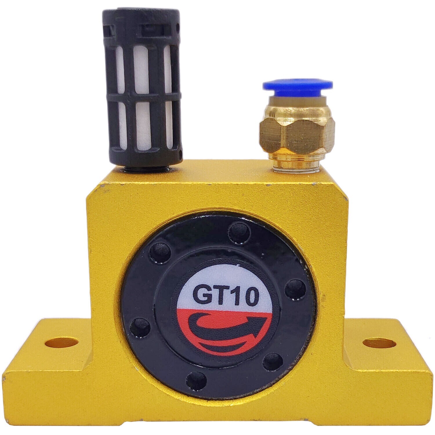 GT10 1/8” Industrial Pneumatic Turbine Vibrators Silent Wheel Type Vibrator US
