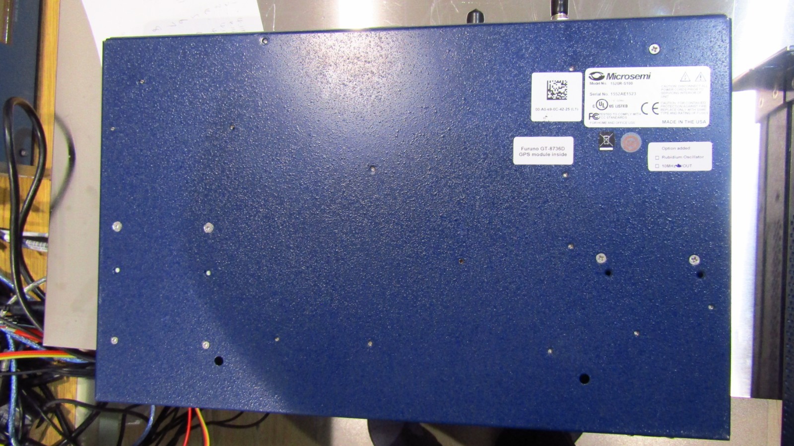 Microsemi syncserver S100 NTP server with Rubidium stand, GT-8736D GPS, #2