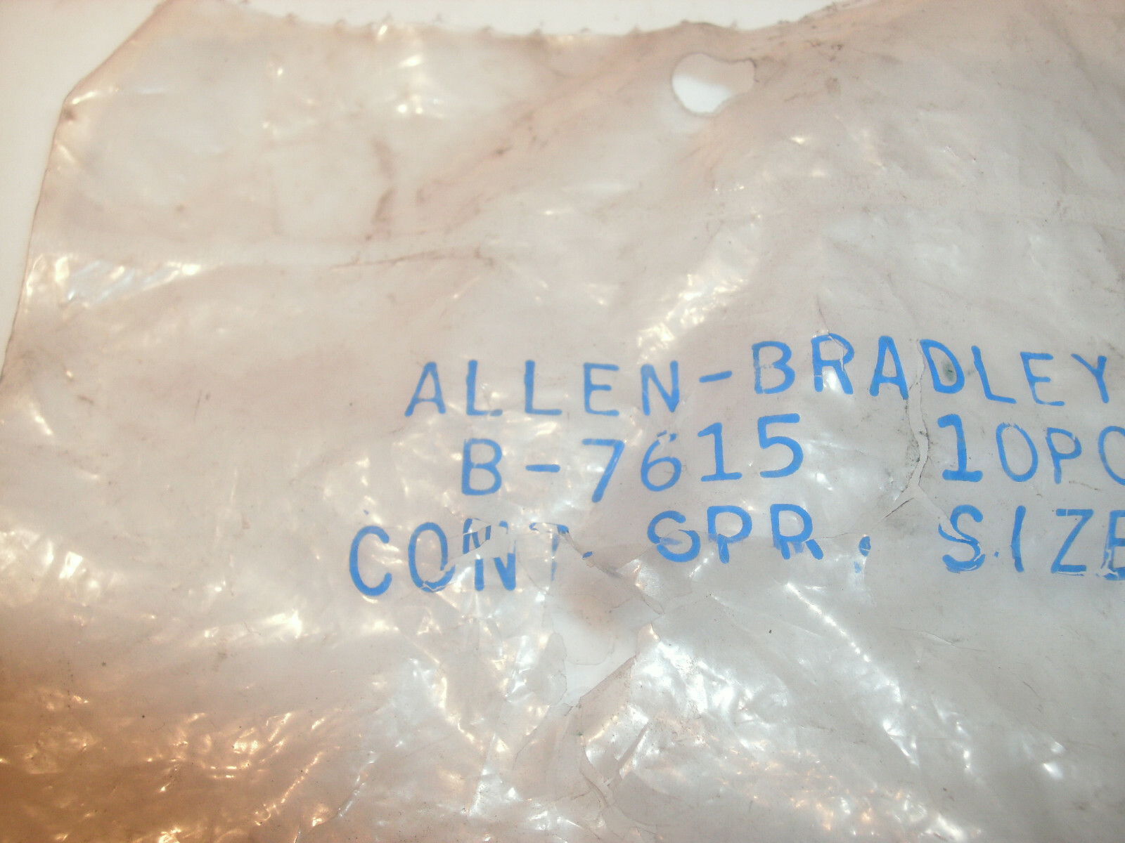ALLEN BRADLEY B-7615 CONTACT SPRING SIZE 1 B7615 NEW