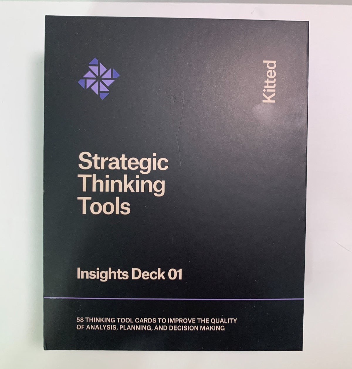 Kitted Professional Development Cards Strategic Thinking Tools Insights Deck 01
