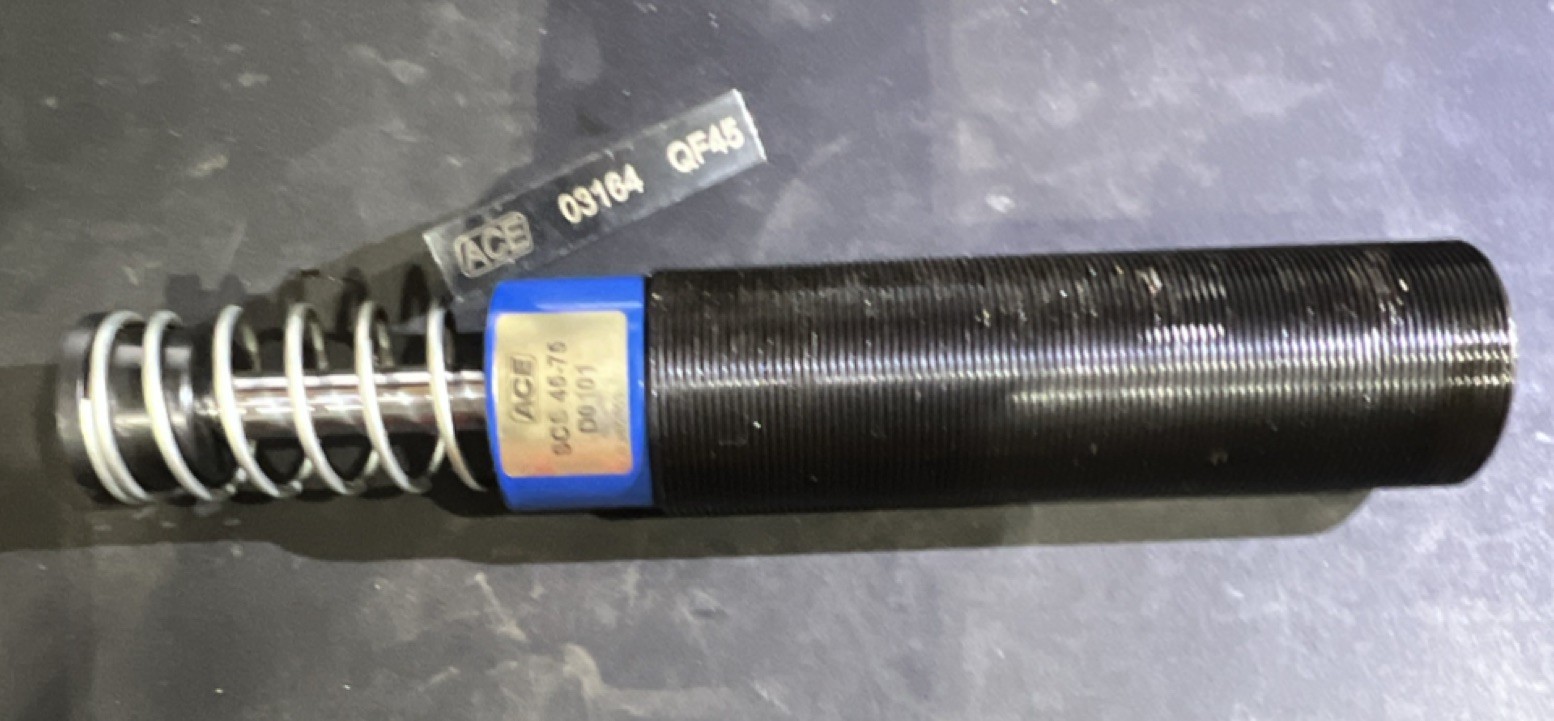 ACE SCG 45-75 Industrial Shock Absorber 03164 QF45 Mounting Flange Heavy Duty