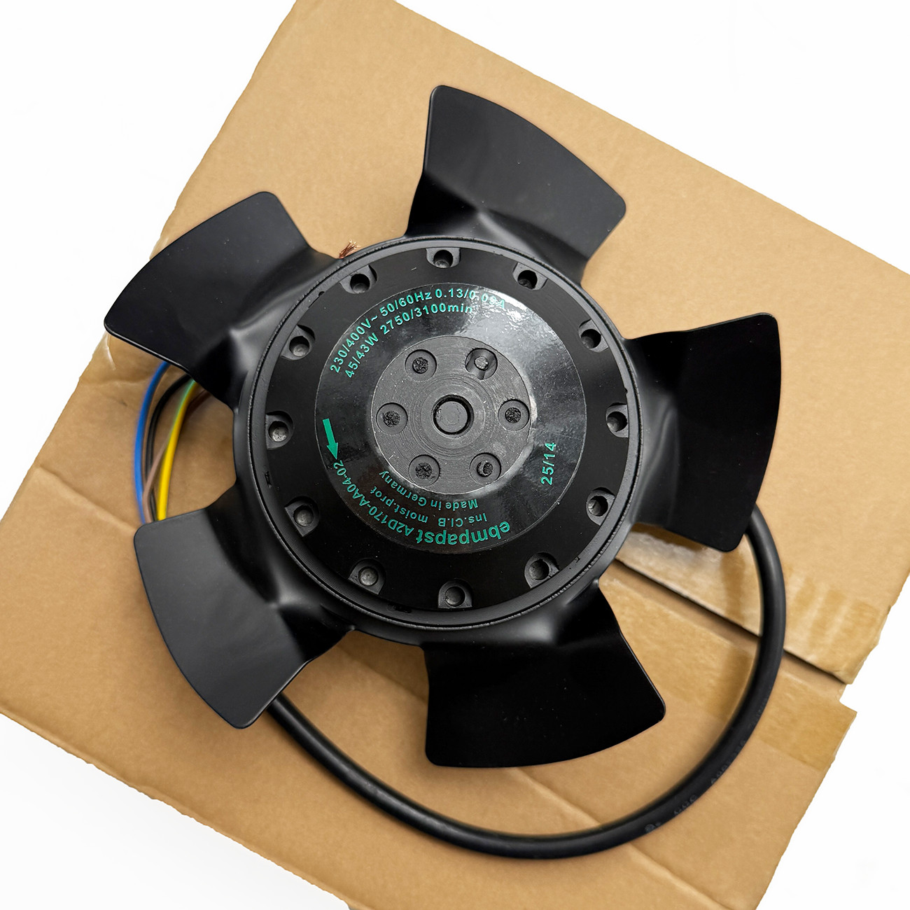 Brand New 1Pcs A2D170-AA04-02 230/400V 45/43W 0.13/0.09A cooling fan