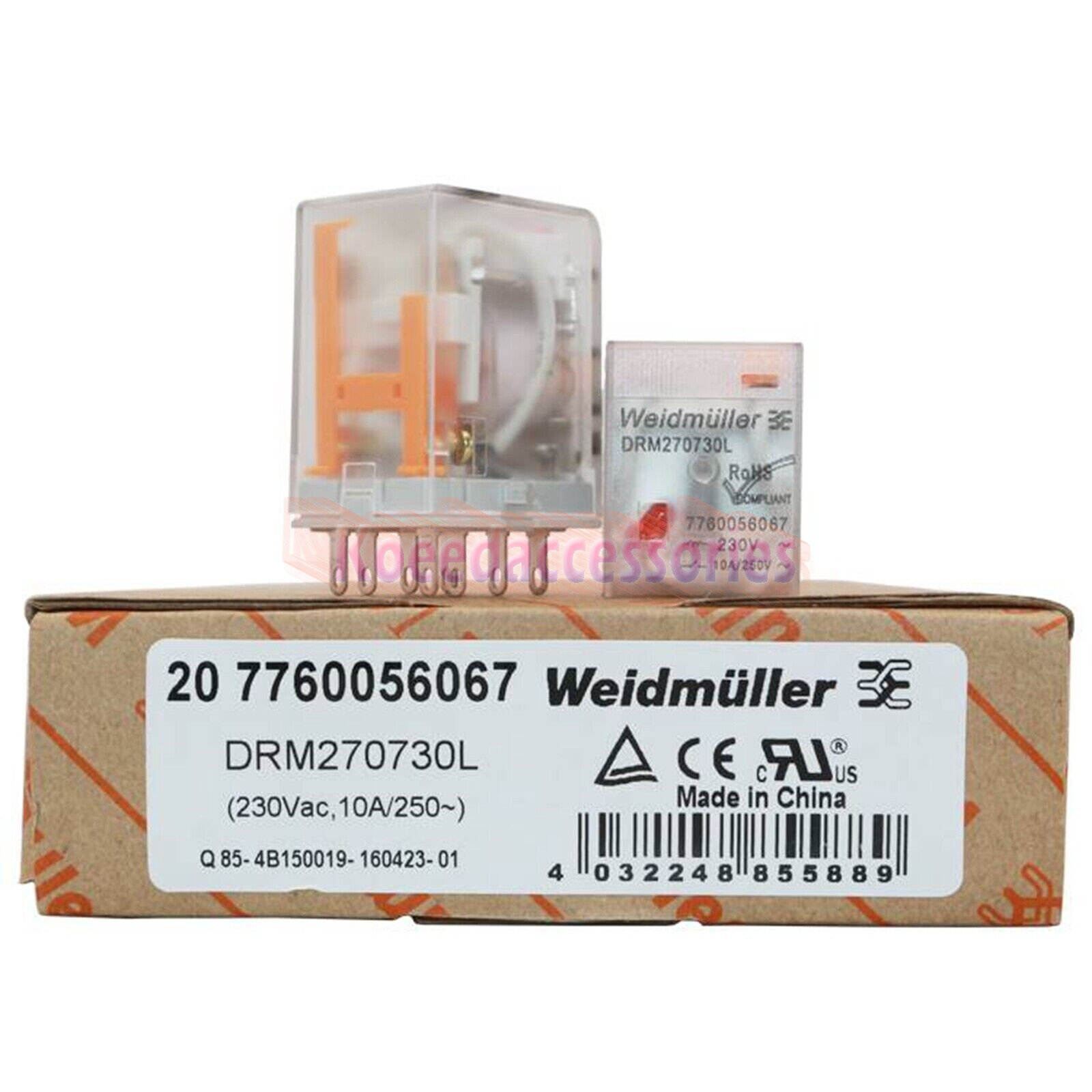 10Pcs New In Box WEIDMULLER DRM270730L Intermediate Relay *