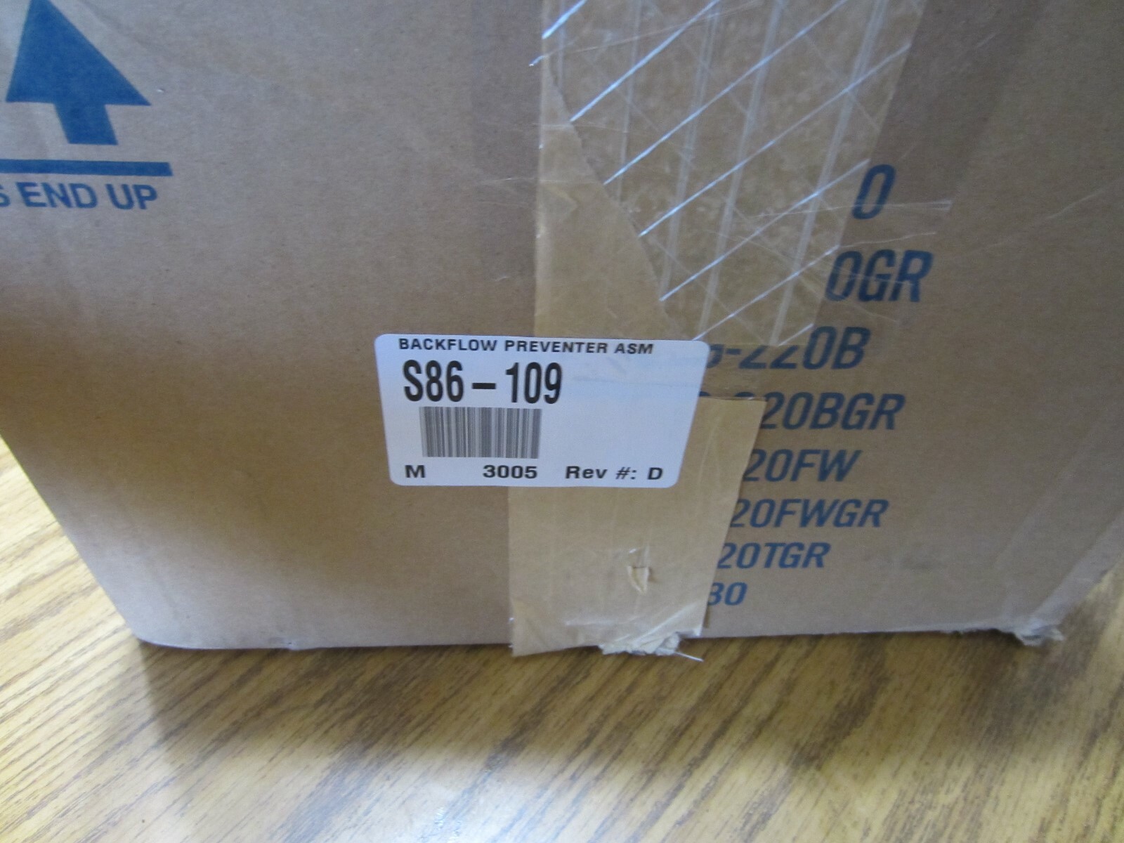 New Bradley Backflow Preventer S86-109