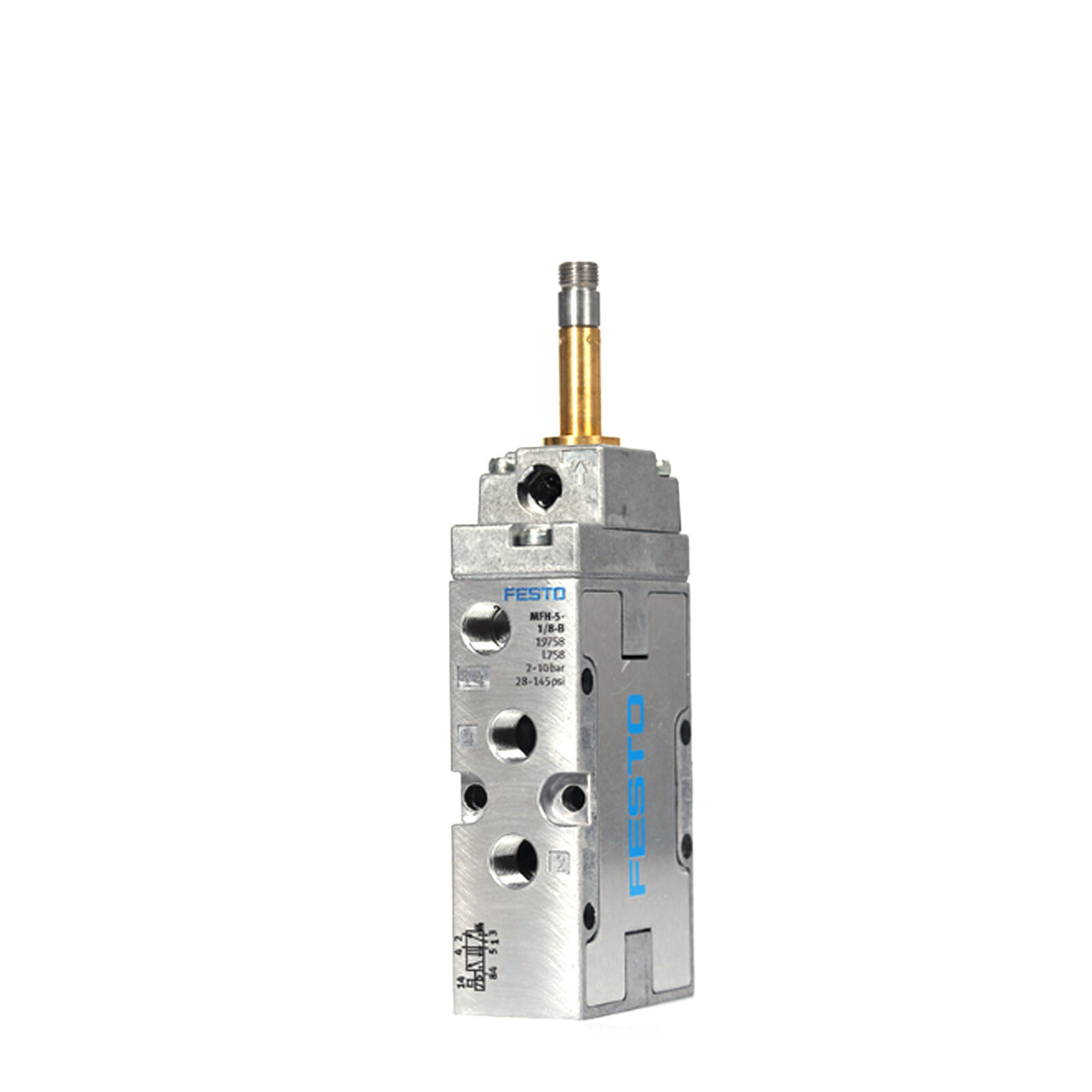 New In Box FESTO MFH-5-1/8-B 19758 Solenoid Control Valve