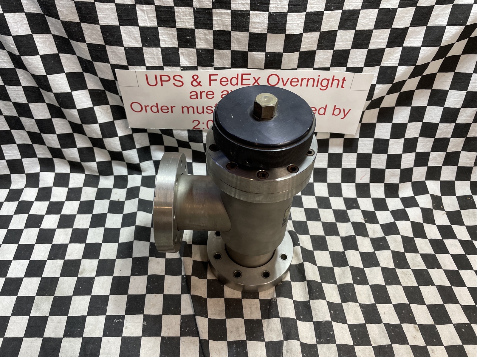 HUNTINGTON MANUAL ANGLE VALVE CONFLAT 4.50″, MV-250, MV250, SHIPSAMEDAY