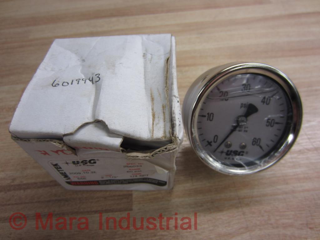 Ametek USG 256033 Gauge 0-60
