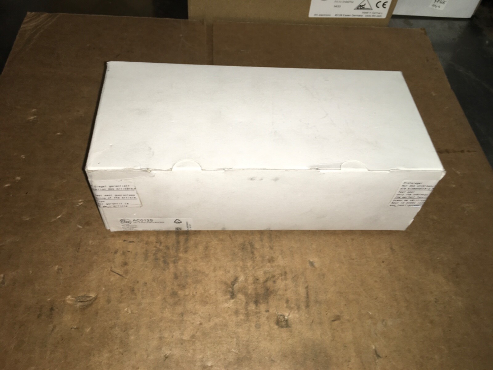 IFM electronic AS-I e stop push button box, AC012S, KP-634