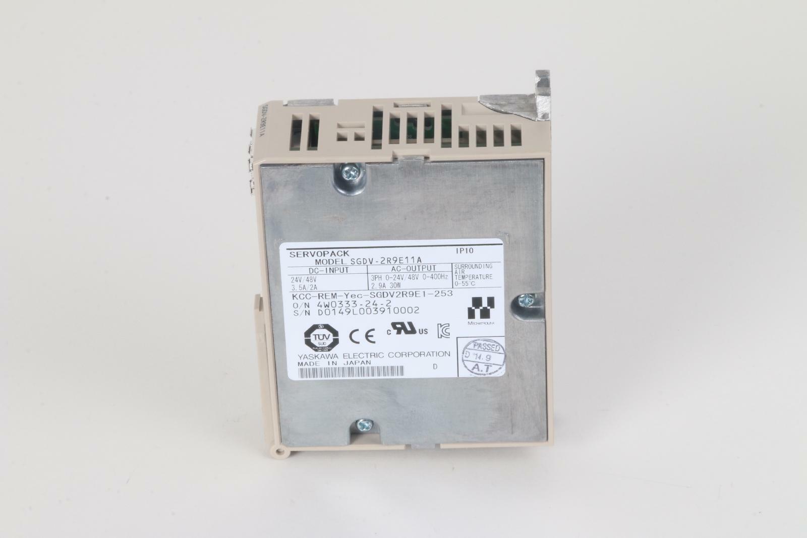 Yaskawa Servo Equipment SGDV-2R9E11A AC Servo Drive E-V Series