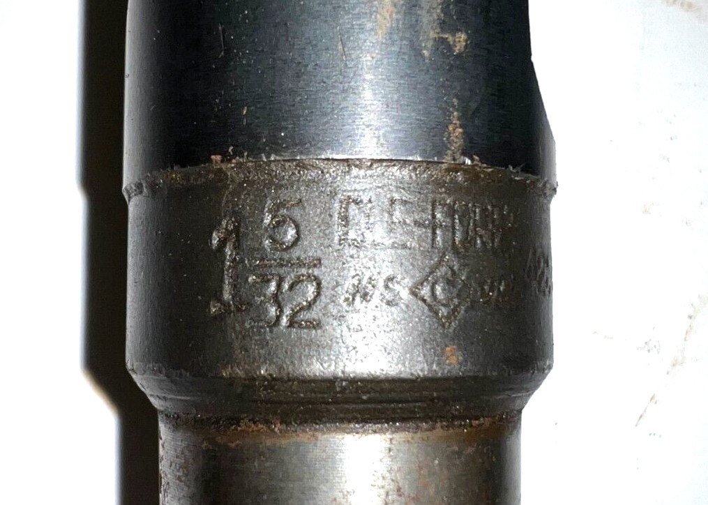 CLEVELAND MORSE TAPER SHANK DRILL BIT MT4 1-5/32″ CUT 6-3/4″ LOC 11-1/4″ OAL