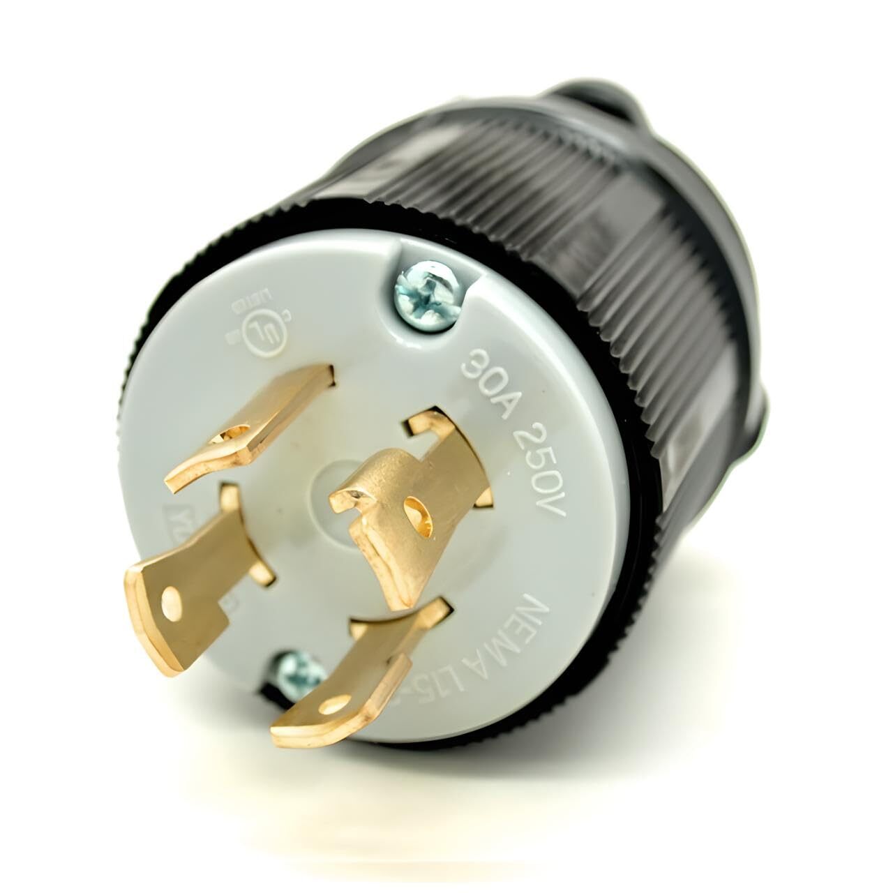 NEMA L15-30P Locking Plug |250VAC – 30 Amp – 3 Pole 4 Wire | cUL Listed