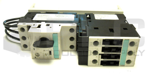 NEW SIEMENS 3RA1125-1GD23-1BB4 COMBINATION STARTER WITH 3RV1021-1GA10