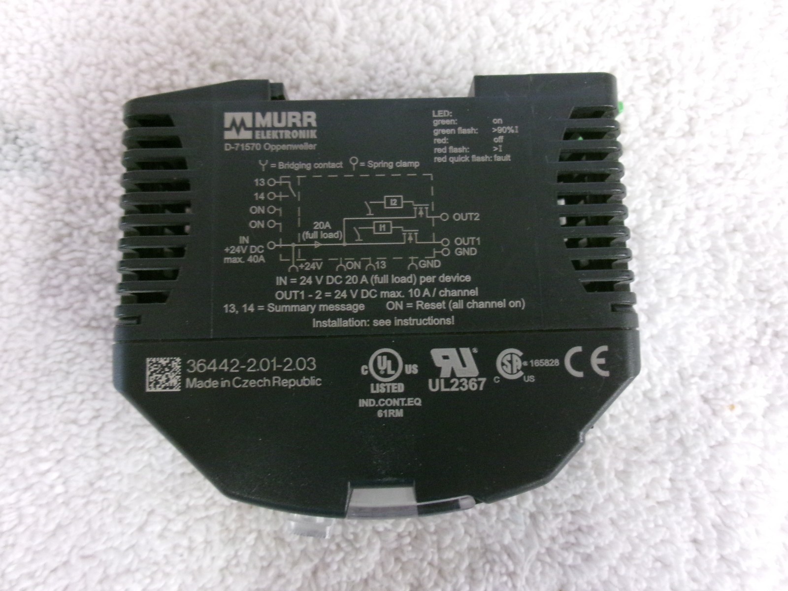 MURR Elektronik Circuit Protection 9000-41042-0401000