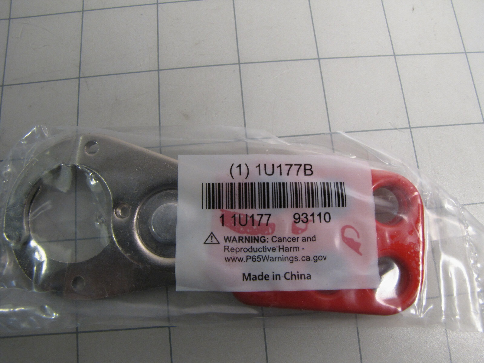 2-pk Condor 1U177B Snap-On Lockout Hasp Steel 4-1/2″ Long NEW