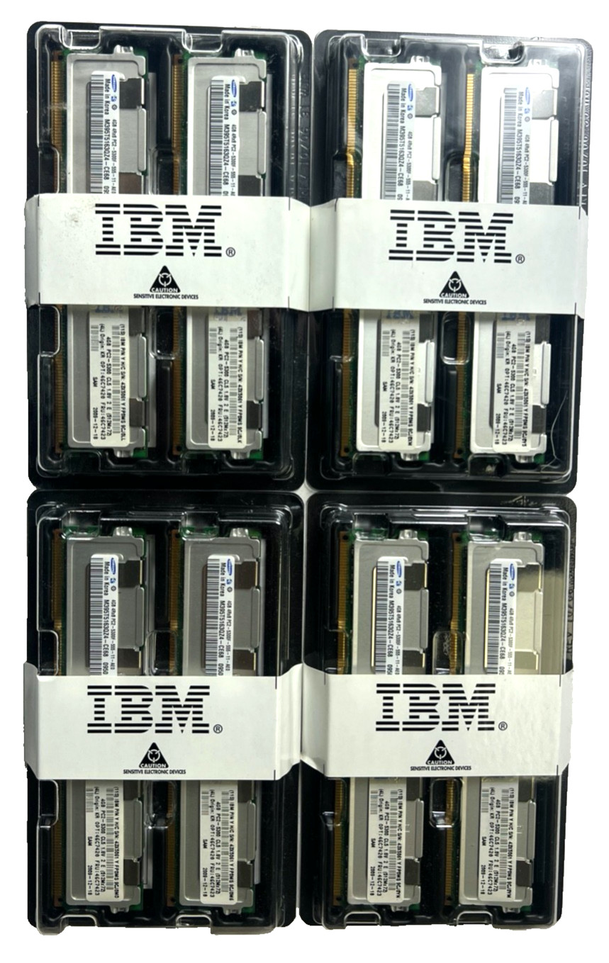 (QTY 4) NEW Samsung 4GB 4Rx8 PC2-5300 M395T5163QZ4-CE68