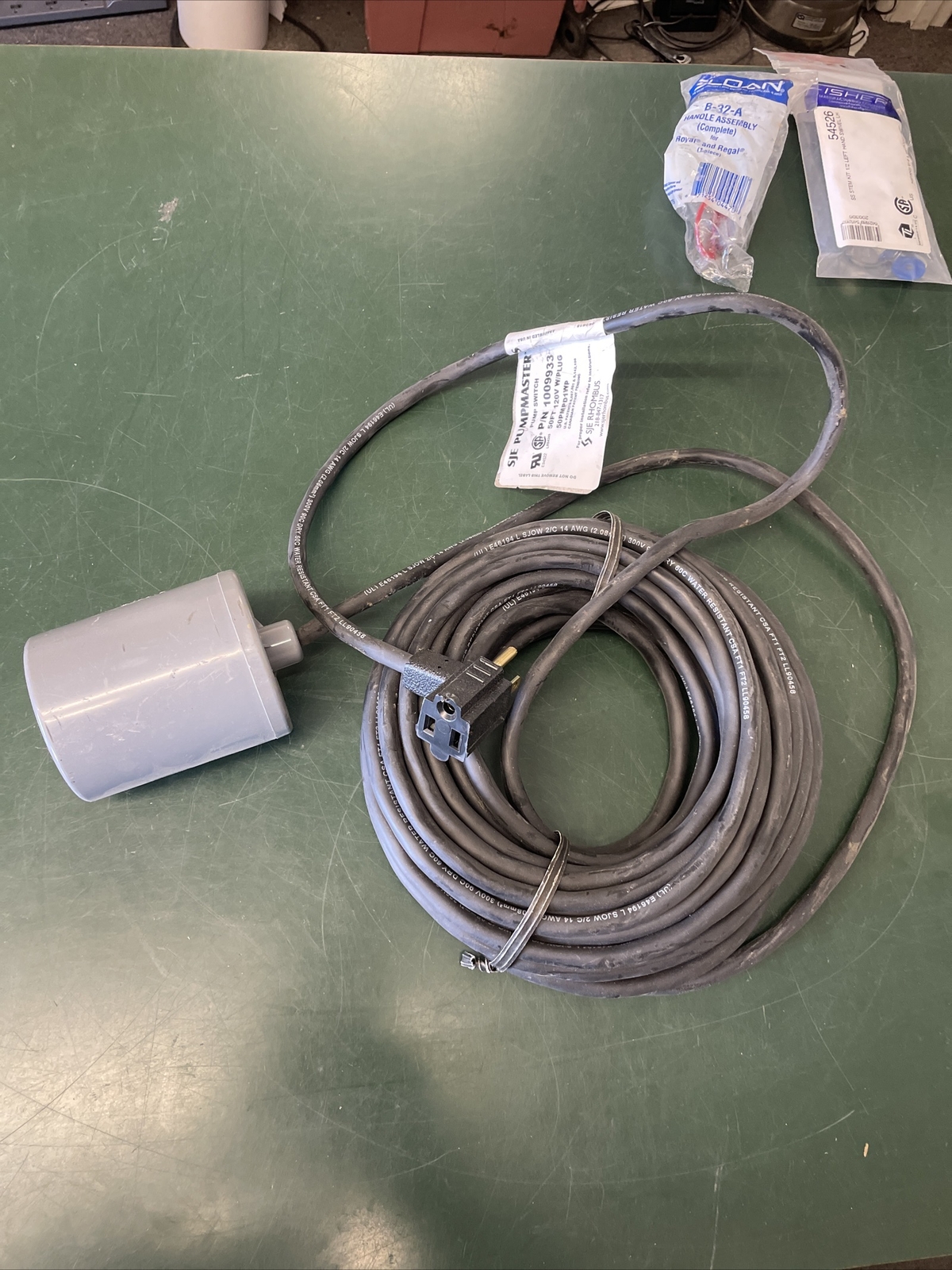SJE Pumpmaster Plus Pump Switch 50′ 120v 1009933