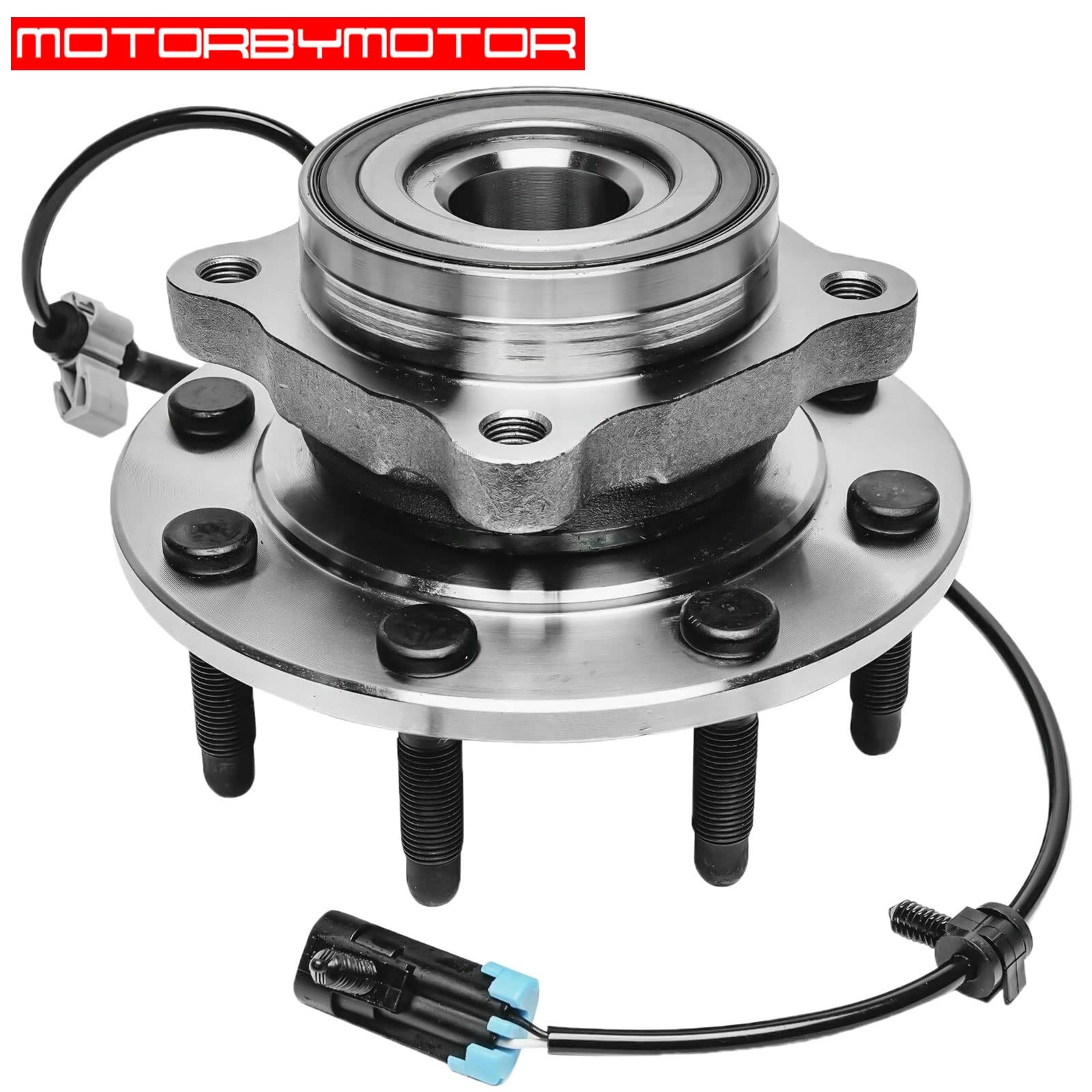 MotorbyMotor 515058 Front Wheel Bearing & Hub Assembly 9 x 9.2 x 6.4 inches
