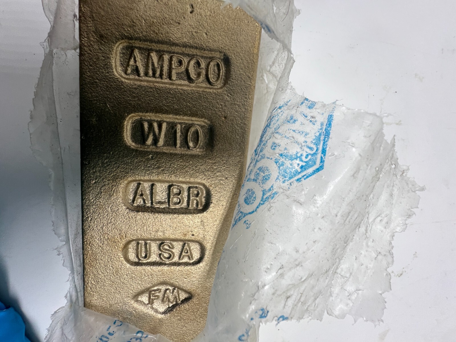 AMPCO Flange Wedge Nonsparking 8-1/2 x 2″ 4DC04 W-10