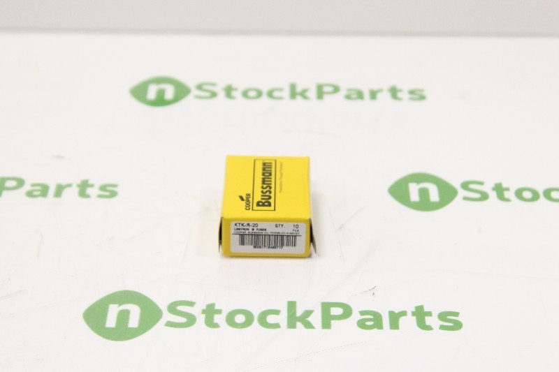 BUSSMANN KTK-R-20 10 PACK NSFB – CLASS CC FUSE 20 AMPS 600 VOLTS (kV)