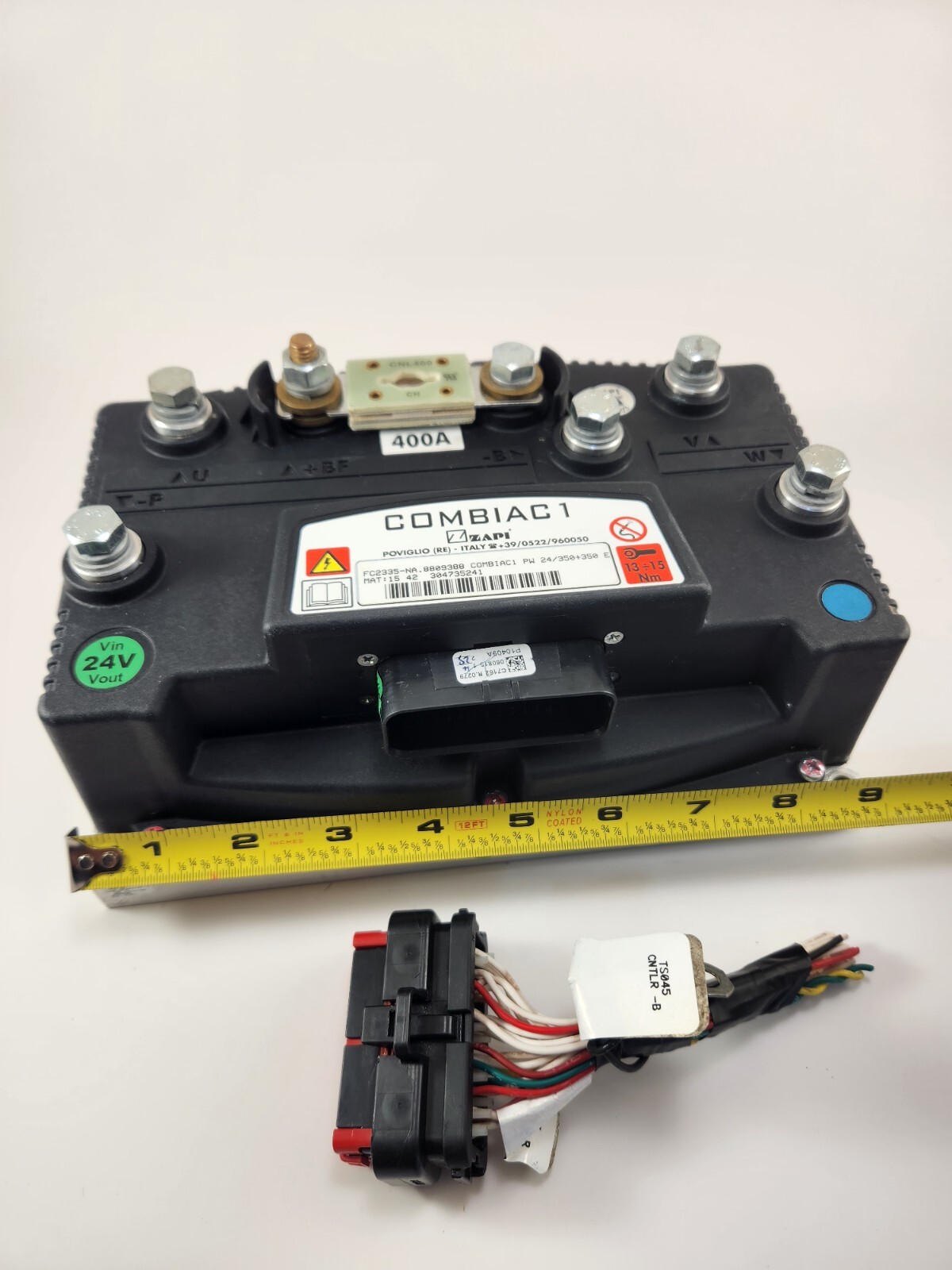 ZAPI COMBIAC 1 FC2335-NA 24 VAC 350 AMP MOTOR CONRTOLLER