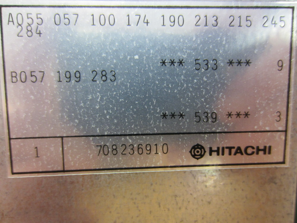 Hitachi BMU-1M-1-A87L-0001-0084 Board A87L-0001-0084/07C
