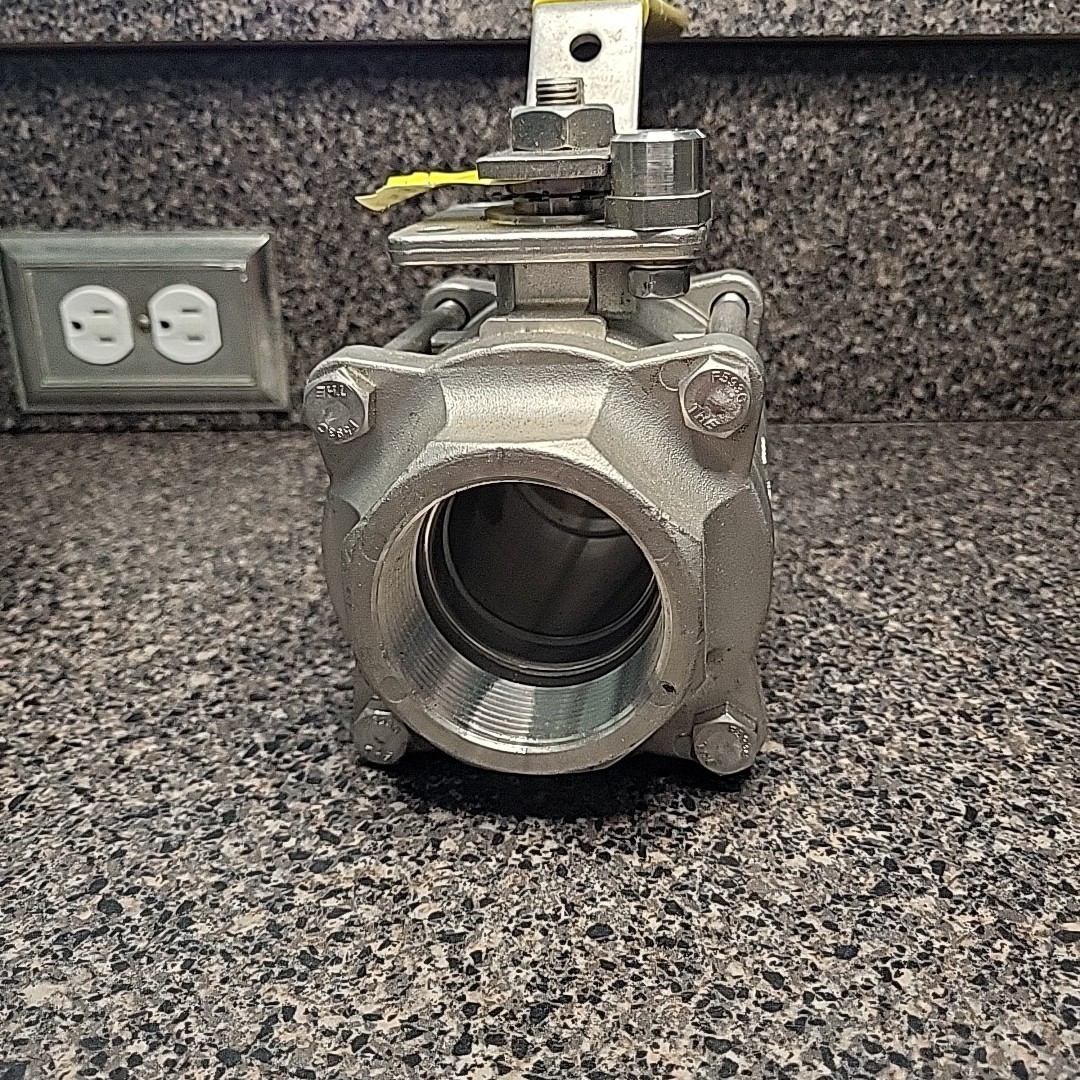 NEW! APOLLO 86R-108-01 BALL VALVE 2-1/4″ 1000CWP Cii CF8M