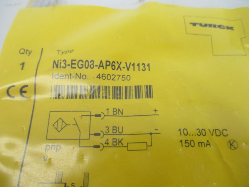 TURCK NI3-EG08-AP6X-V1131 4602750 10-30VDC NSMP