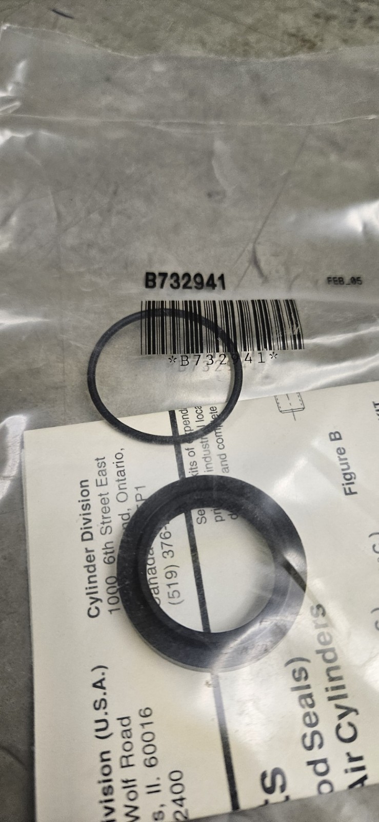 SCHRADER BELLOWS B732941