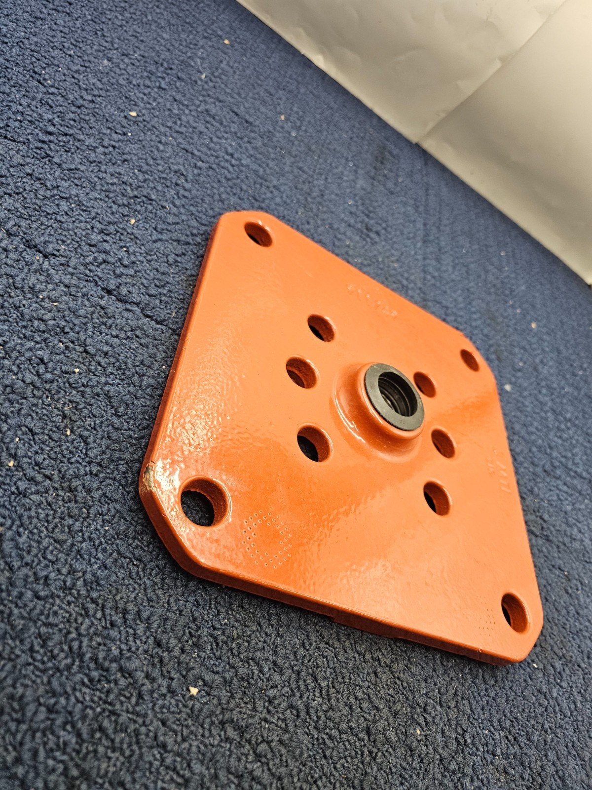 Heavy Duty Post Base Plate, 911749 Orange 9-1/2″ x 9-1/4″ 3 MTI