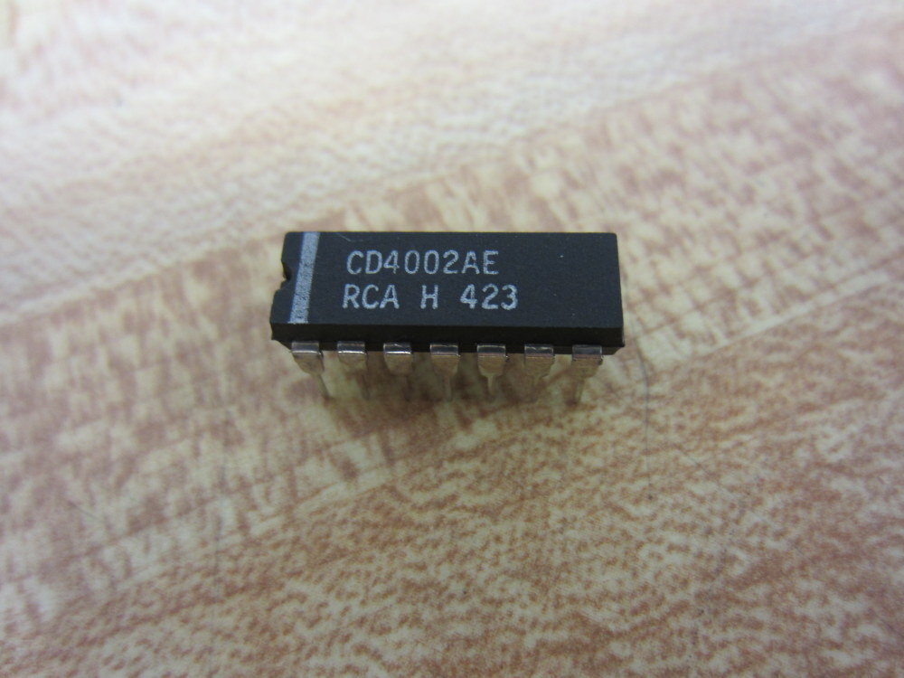 RCA CD4002AE Integrated Circuit (Pack of 6)