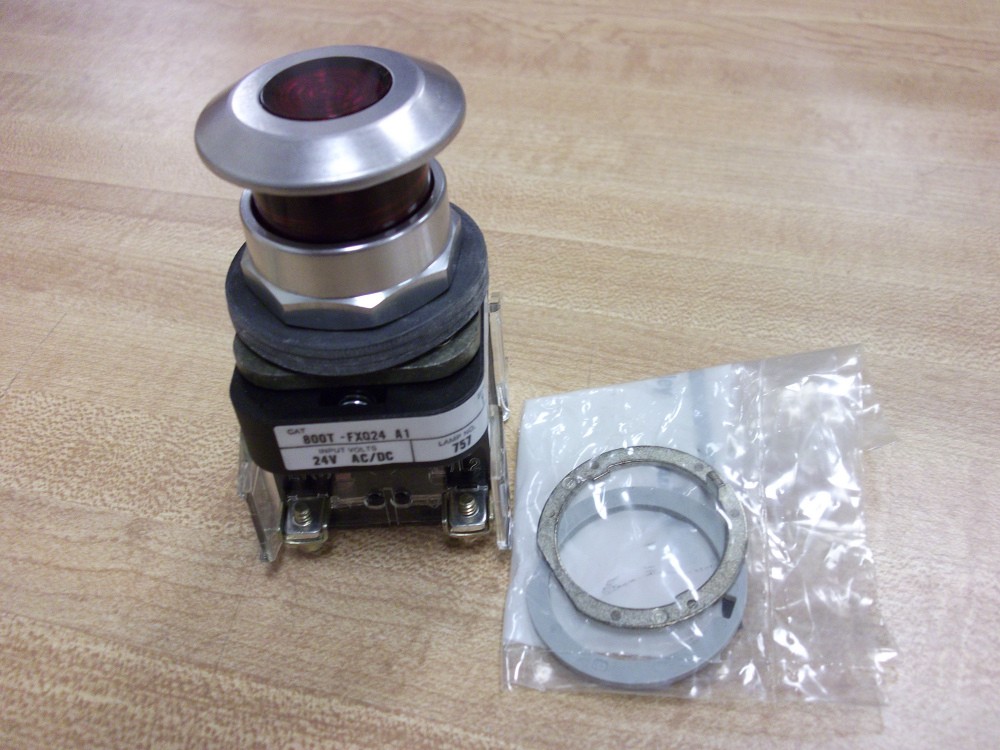 Allen Bradley 800T-FXQ24RA1 Red Button 800TFXQ24RA1 Ser.T (Pack of 3)