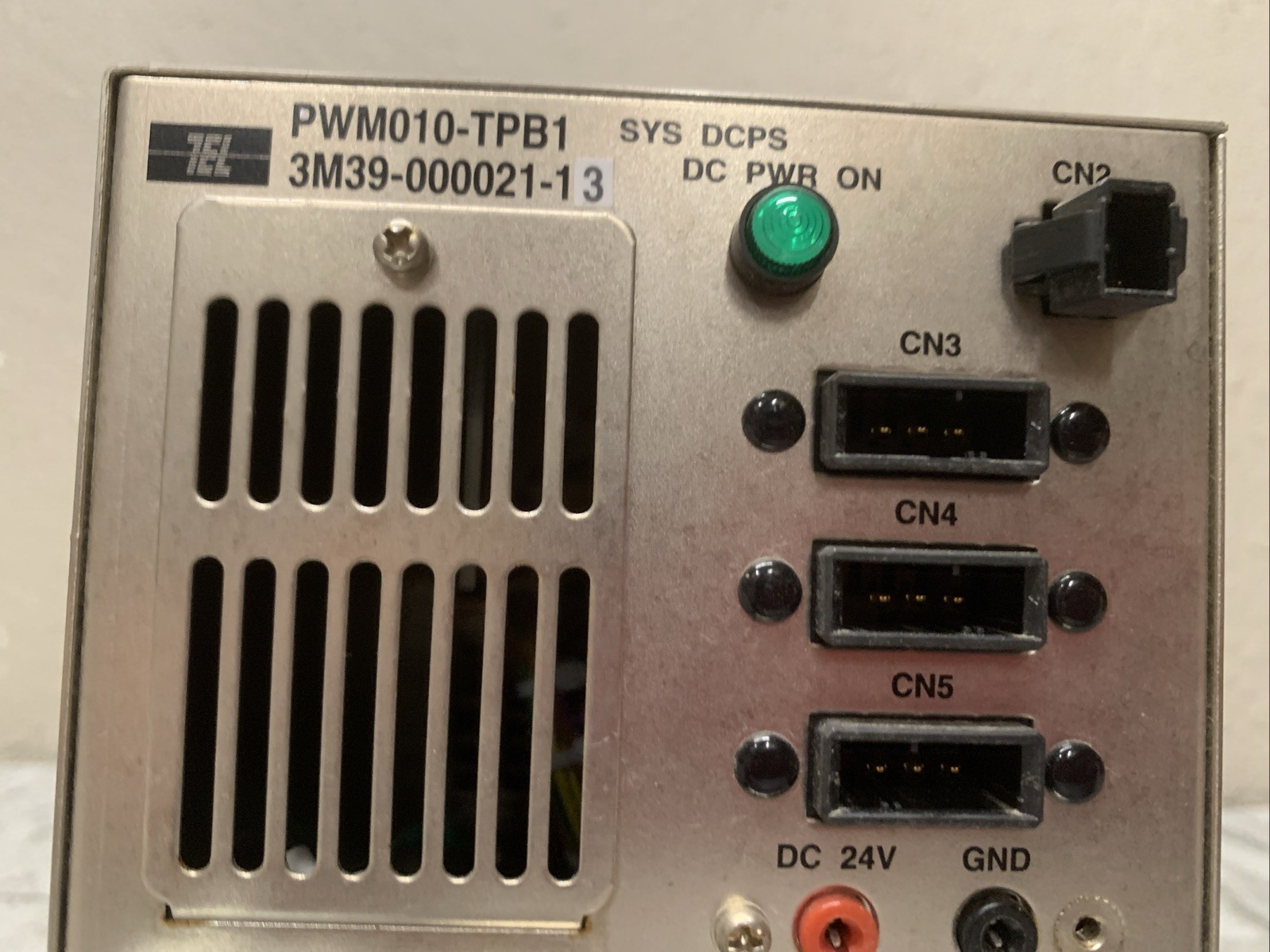 TEL TOKYO ELECTRON POWER SUPPLY PWM010-TPB1