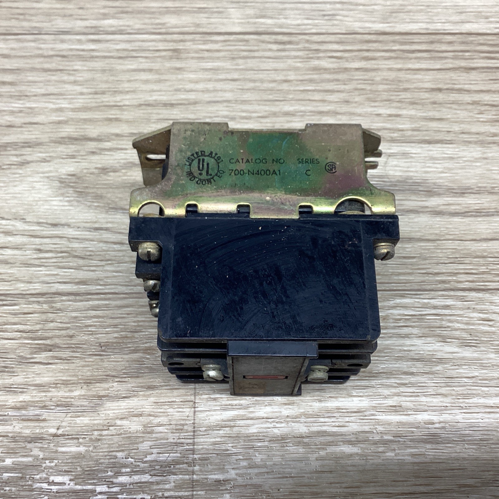 ALLEN BRADLEY NEMA A300 BULLETIN 700 TYPE N 700-N400A1 SER. C RELAY #819PT143*CO