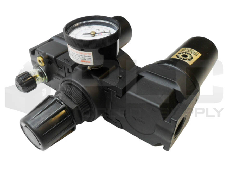 NEW COILHOSE PNEUMATICS 27R4-G REGULATOR W/ 27L4-M LUBRICATOR W/ 27F4-DM FILTER