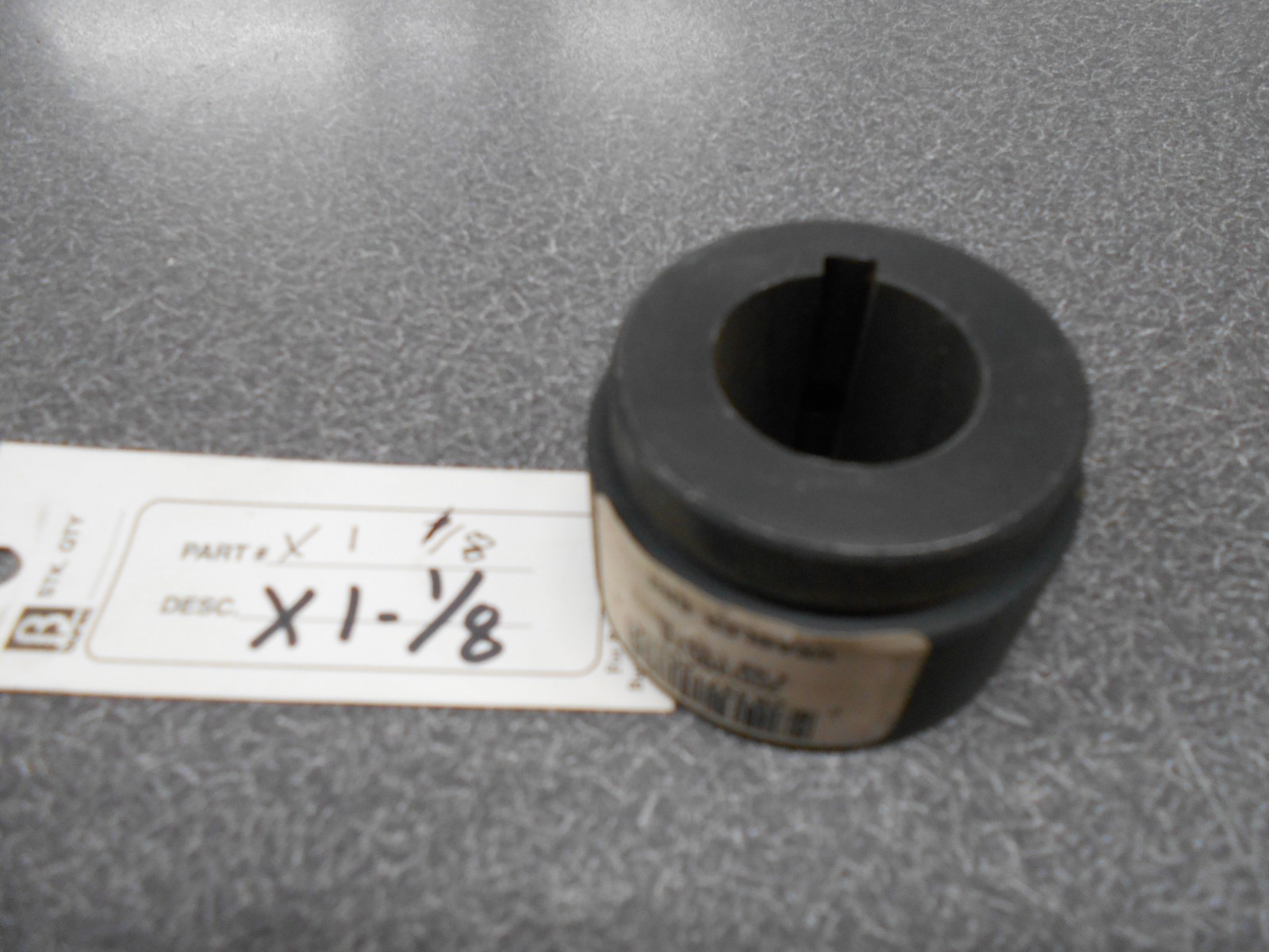 Weld-On Hub, Series X 1-1/8. Round Bore. Burns/Tisco. NOS! X1-1/8