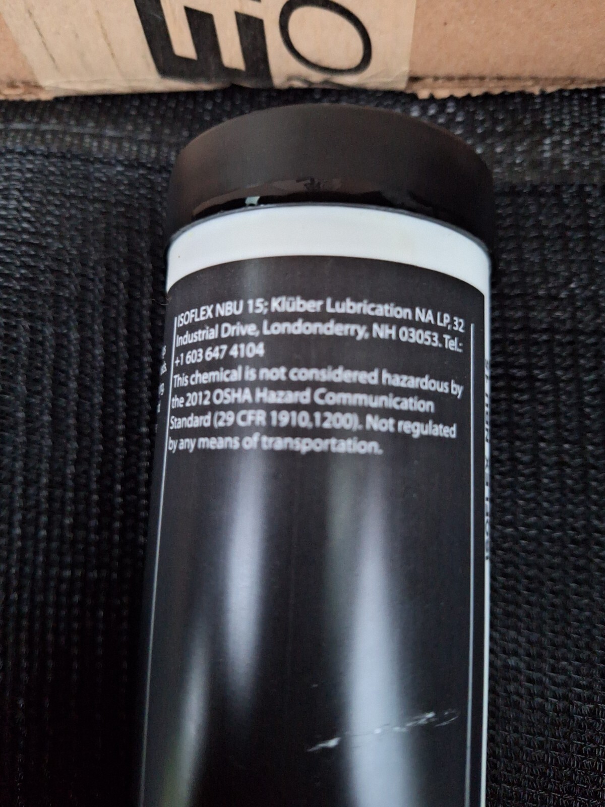 Kluber Isoflex NBU 15 High Speed Spindle Grease.400g Cartridge