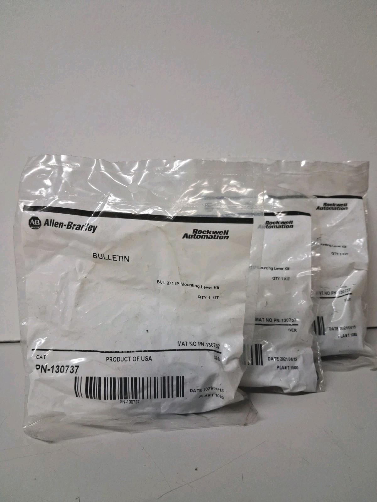 BRAND NEW!! Allen Bradley PN-130737 Mounting Lever Kit (Lot Of 3)