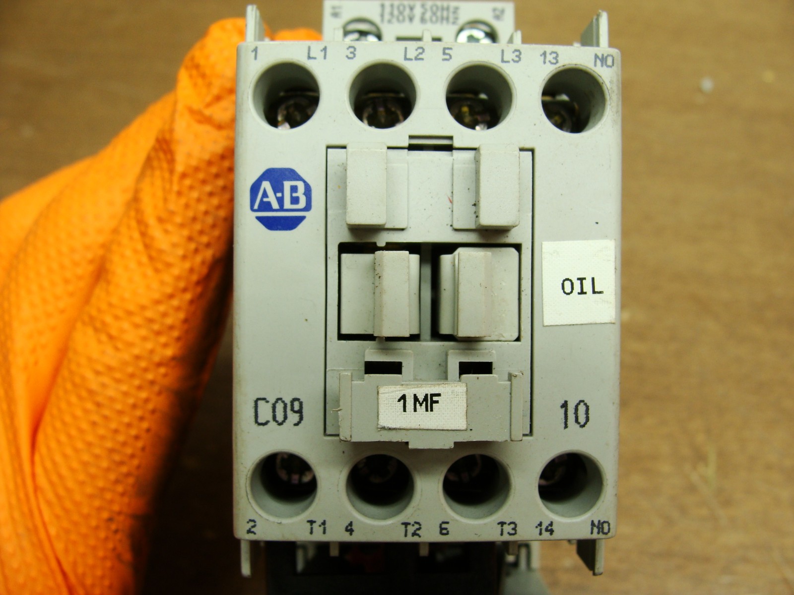 ALLEN BRADLEY 100-C09*10 SER A CONTACTOR W/193-ED1CB SER C OVERLOAD RELAY
