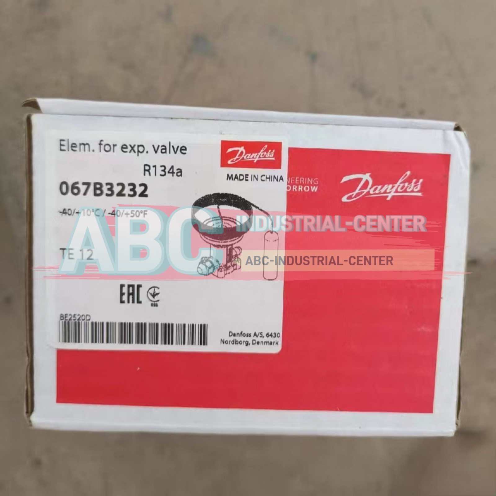 Danfoss 067B3232 TEN12 thermostatic expansion valve#1pcs new in box