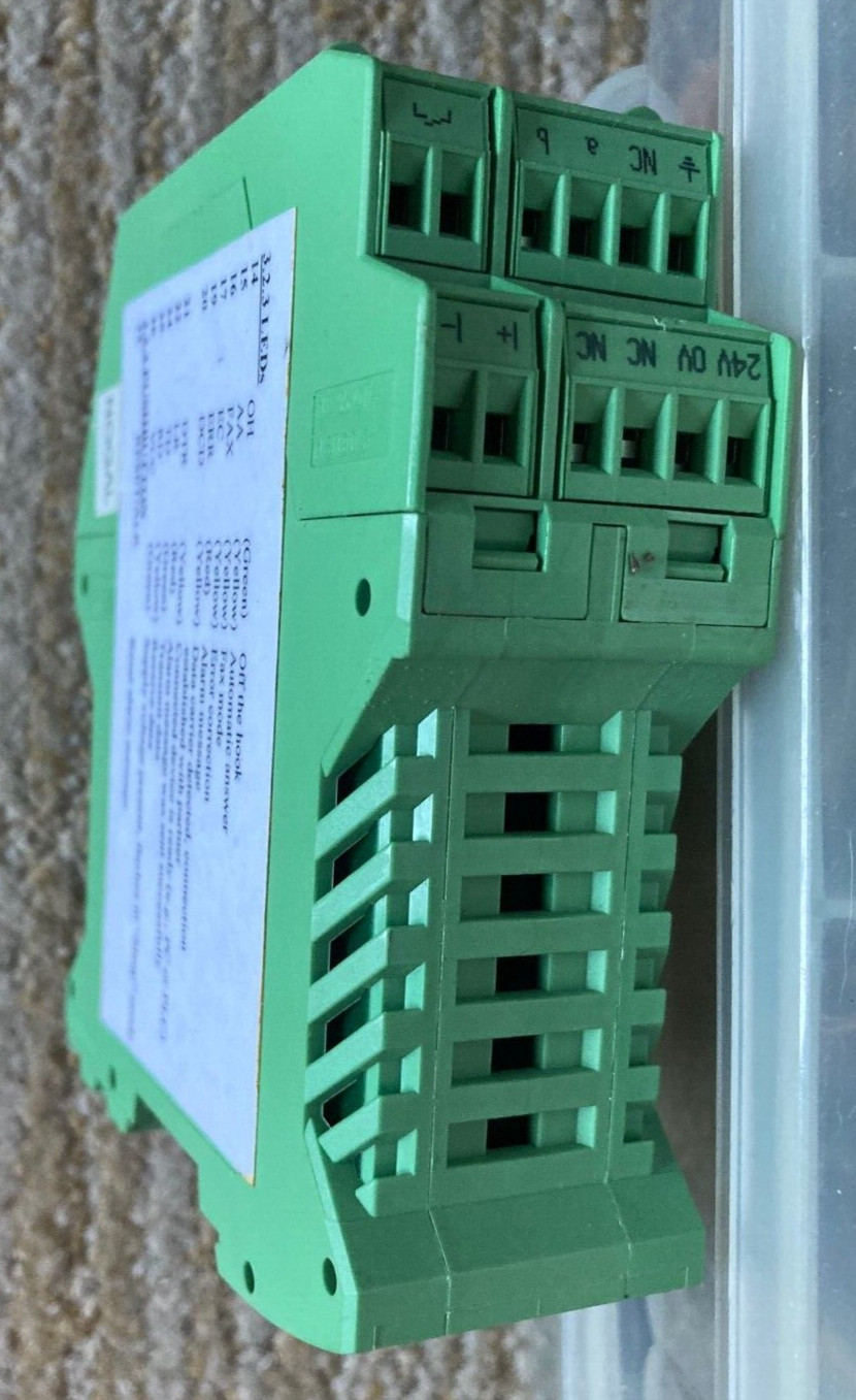 Phoenix Contact Din Rail Mounted Modem PSI-DAA/FAXMODEM RS232 27 08 203~#1