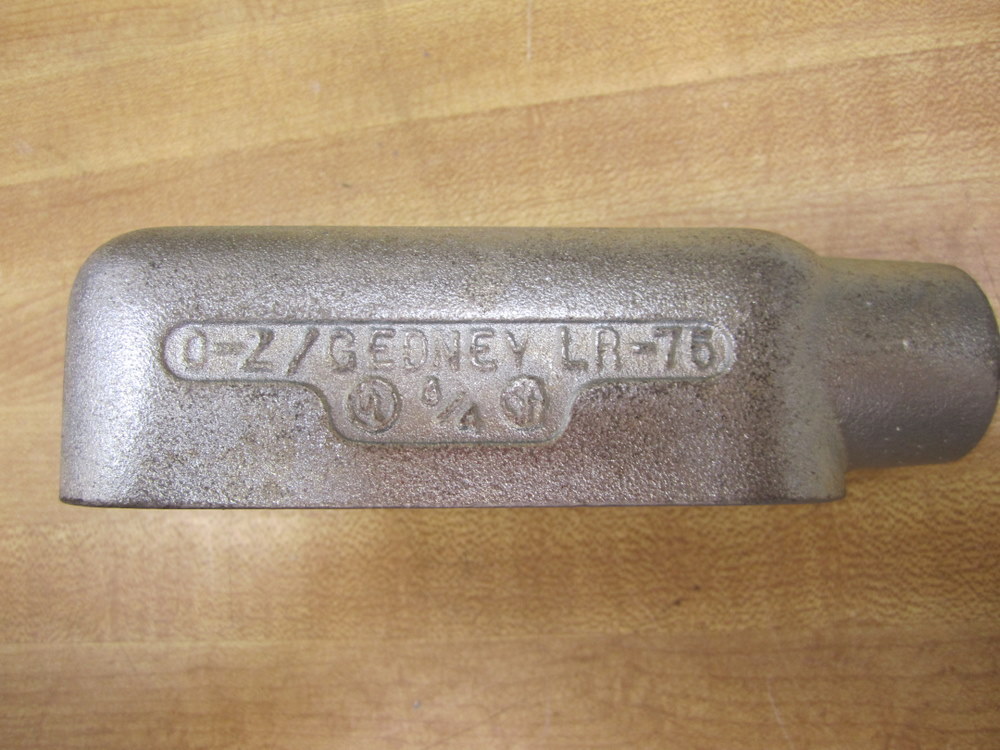 OZ/Gedney LR-75 LR75 Conduit Bodie Type LR 3/4″ (Pack of 9)
